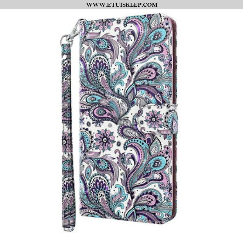 Etui Folio do Samsung Galaxy S21 5G Szykowna Koronka